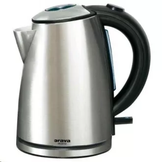 Orava VK-3712 rýchlovarná kanvica, 1600 W, 1.2 l, automatické vypnutie, strieborná