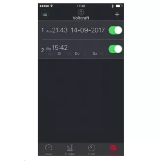 CONRAD Zásuvkový merač spotreby el. energie a spínacia zásuvka 2v1 VOLTCRAFT SEM6000FR, s Bluetooth, SK verzia CONRAD Zásuvkový merač spotreby el. energie a spínacia zásuvka 2v1 VOLTCRAFT SEM6000FR, s Bluetooth, SK verzia