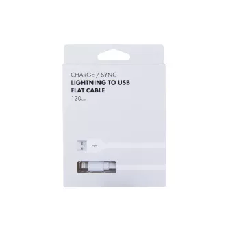 AVACOM LIG-120W kábel USB - Lightning, 120cm, biela AVACOM LIG-120W kábel USB - Lightning, 120cm, biela