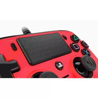 Nacon Wired Compact Controller - ovládač pre PlayStation 4 - červený Nacon Wired Compact Controller - ovládač pre PlayStation 4 - červený