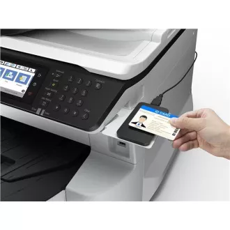 EPSON tlačiareň ink WorkForce Pro WF-C8610DWF, 4in1, A3, 4ink, 1200x4800 dpi, 35 ppm, USB, Ethernet, WIFI, NFC, DUPLEX, PCL
