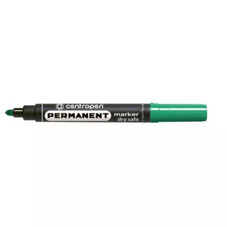 Popisovač Centropen 8510 permanent zelený valcový hrot 2,5mm