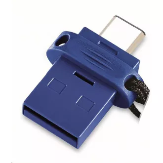 VERBATIM Flash Drive 32GB Store 'n' Go Dual Drive USB 3.0/USB Type-C, modrá