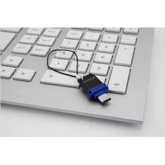 VERBATIM Flash Drive 32GB Store 'n' Go Dual Drive USB 3.0/USB Type-C, modrá