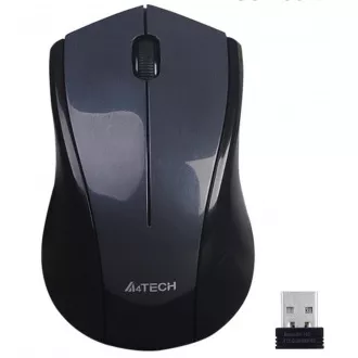 A4tech G3-400N, V-Track, bezdrôtová optická myš, 2.4GHz, 10m dosah, šedo-čierna A4tech G3-400N, V-Track, bezdrôtová optická myš, 2.4GHz, 10m dosah, šedo-čierna