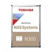 TOSHIBA HDD N300 NAS 10 TB, SATA III, 7200 rpm, 256 MB cache, 3, 5", RETAIL