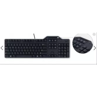 DELL Slovakia (QWERTZ) DELL KB-813 Smartcard Reader USB Keyboard Black