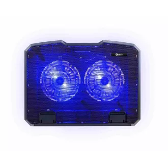 C-TECH chladiaca podložka pod NTB CLP-140, 15, 6", 2x 140mm, 2x USB, modré podsvietenie C-TECH chladiaca podložka pod NTB CLP-140, 15, 6", 2x 140mm, 2x USB, modré podsvietenie