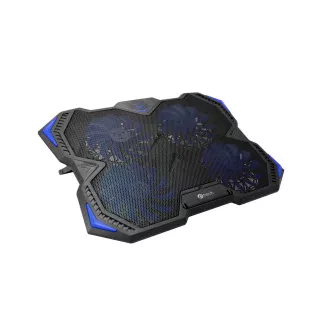 C-TECH chladiaca podložka pod NTB Zefyros (GCP-01B), casual gaming, 17, 3", modré podsvietenie, regulácia otáčok C-TECH chladiaca podložka pod NTB Zefyros (GCP-01B), casual gaming, 17, 3", modré podsvietenie, regulácia otáčok