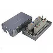 Solarix Spojovací box CAT5E STP 8p8c LSA+/Krone KRJS45-VEB5