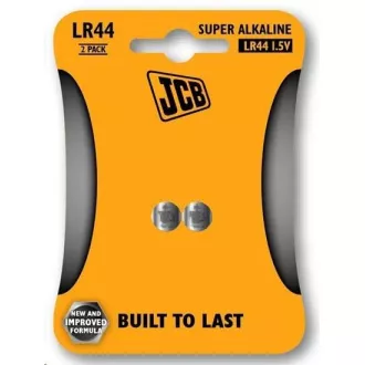 JCB alkalická batéria LR44, blister 2 ks JCB alkalická batéria LR44, blister 2 ks