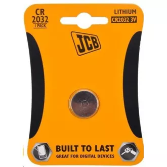 JCB gombíková lítiová batéria CR2032, blister 1 ks