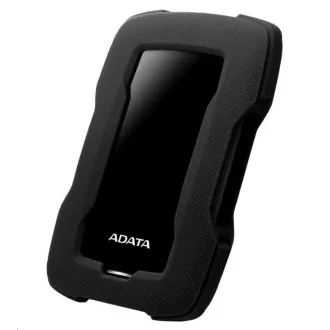 ADATA Externý HDD 1TB 2,5" USB 3.1 HD330, BLACK COLOR BOX, čierny (gumový, nárazu odolný)