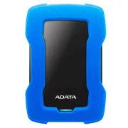 ADATA Externý HDD 1TB 2,5" USB 3.1 HD330, BLUE COLOR BOX, modrý (gumový, nárazu odolný)