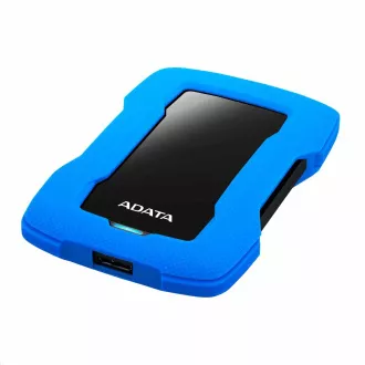 ADATA Externý HDD 1TB 2,5" USB 3.1 HD330, BLUE COLOR BOX, modrý (gumový, nárazu odolný)