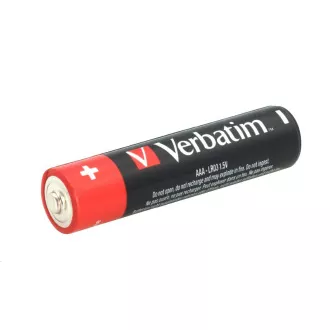 VERBATIM Alkalické batérie AAA, 4 Pack - Shrink, LR3