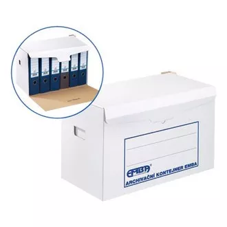 Archivačný kontajner 500x330x300mm na 6 zoraďovačov 80mm EMBA