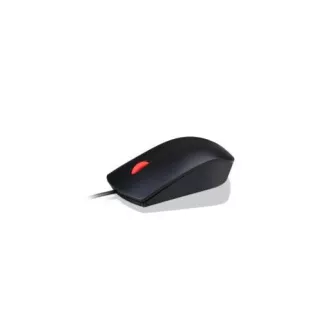 LENOVO myš drôtová Essential USB Mouse - 1600dpi, Optical, USB, 3 tlačidlá, čierna
