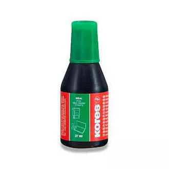 Farba pečiatková Kores zelená 28ml