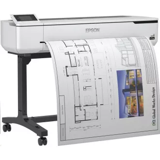 EPSON tlačiareň ink SureColor SC-T5100N, 4ink, A0, 2400x1200 dpi, USB 3.0, LAN, WIFI, Ethernet
