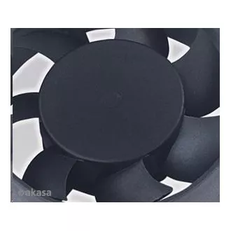 AKASA ventilátor 4cm Black Fan, 40x40x10mm, Sleeve bearing, 24.87 dBA, 3 pin AKASA ventilátor 4cm Black Fan, 40x40x10mm, Sleeve bearing, 24.87 dBA, 3 pin