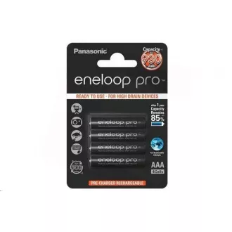 PANASONIC eneloop Pro Nabíjacie Batérie AAA 930mAh 1, 2V HR-4UWXB-4BP (Blister 4ks)
