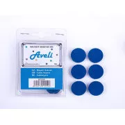 Set magnetov AVELI, modrá farba