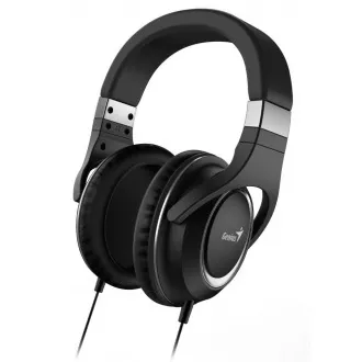 GENIUS slúchadlá s mikrofónom HS-610, čierna
