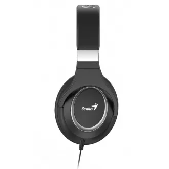GENIUS slúchadlá s mikrofónom HS-610, čierna