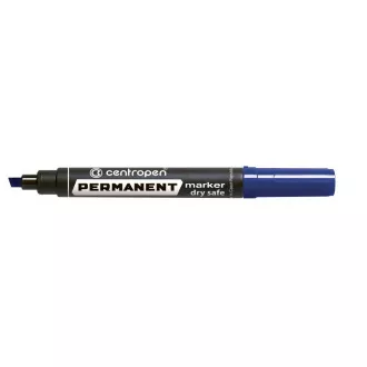 Popisovač Centropen 8516 permanent modrý klinový hrot 2-5mm
