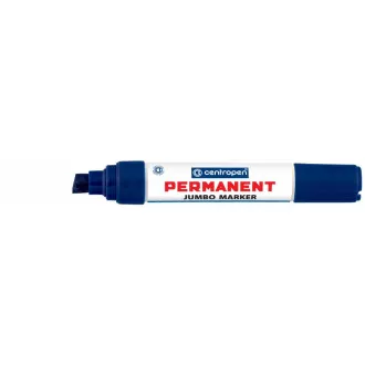 Značkovač Centropen 9110 Jumbo permanent modrý klinový hrot 2-10mm
