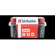 VERBATIM Alkalická Batéria AA 24 Pack / LR6