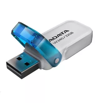 ADATA Flash Disk 32GB UV240, USB 2.0 Dash Drive, biela