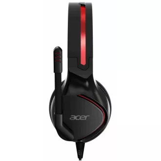 Acer NITRO GAMING HEADSET - 3, 5mm jack konektor, 50mm speakers, impedancia 21 Ohm, Microphone, (Retail pack)