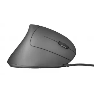 TRUST Myš Verto ergonomic mouse USB, black (čierna)