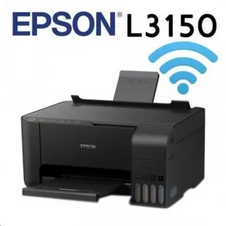 EPSON tlačiareň ink L3150, A4, 1440x5760 dpi, 33ppm, 3in1, CIS, 1200x2400 dpi, USB, Wi-Fi, Wi-Fi Direct EPSON tlačiareň ink L3150, A4, 1440x5760 dpi, 33ppm, 3in1, CIS, 1200x2400 dpi, USB, Wi-Fi, Wi-Fi Direct