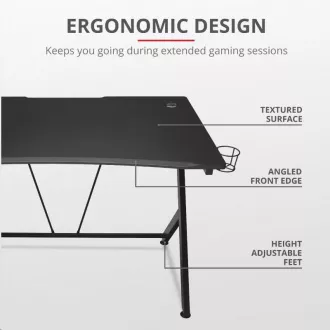 TRUST GXT 711 Dominus Gaming Desk