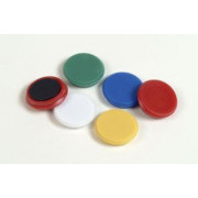 Magnety 24mm Ron 10ks mix farieb okrúhle