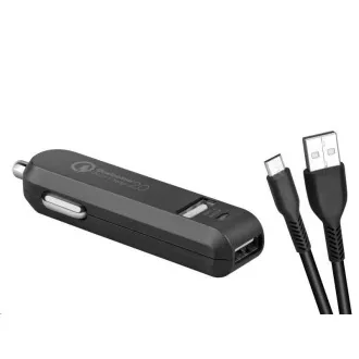 AVACOM CarMAX 2 nabíjačka do auta 2x Qualcomm Quick Charge 2.0, čierna farba (micro USB kábel) AVACOM CarMAX 2 nabíjačka do auta 2x Qualcomm Quick Charge 2.0, čierna farba (micro USB kábel)
