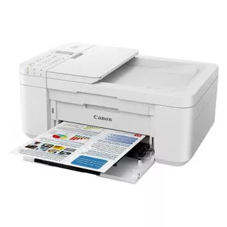 Canon PIXMA Tlačiareň TR4551 white- farebná, MF (tlač, kopírka, sken, cloud), ADF, USB, Wi-Fi, Bluetooth Canon PIXMA Tlačiareň TR4551 white- farebná, MF (tlač, kopírka, sken, cloud), ADF, USB, Wi-Fi, Bluetooth
