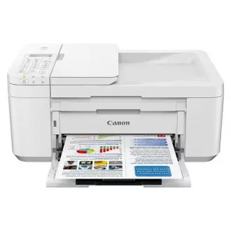 Canon PIXMA Tlačiareň TR4551 white- farebná, MF (tlač, kopírka, sken, cloud), ADF, USB, Wi-Fi, Bluetooth Canon PIXMA Tlačiareň TR4551 white- farebná, MF (tlač, kopírka, sken, cloud), ADF, USB, Wi-Fi, Bluetooth