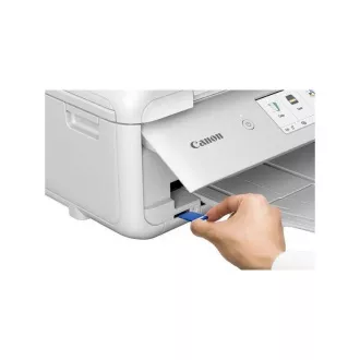 Canon PIXMA Tlačiareň TS9551C white - farebná, MF (tlač, kopírka, sken, cloud), duplex, USB, LAN, Wi-Fi, Bluetooth