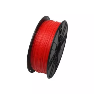 GEMBIRD Tlačová struna (filament) PLA, 1,75mm, 1kg, fluorescenčná, červená