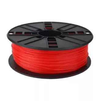 GEMBIRD Tlačová struna (filament) PLA, 1,75mm, 1kg, fluorescenčná, červená