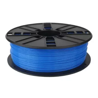 GEMBIRD Tlačová struna (filament) PLA, 1,75mm, 1kg, fluorescenčná, modrá
