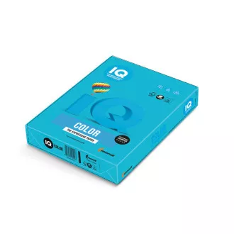 Papier xerografický IQ A4/160g 250 listov azúrový A48 Papier xerografický IQ A4/160g 250 listov azúrový A48