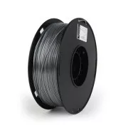 GEMBIRD Tlačová struna (filament) PLA PLUS, 1,75mm, 1kg, strieborná