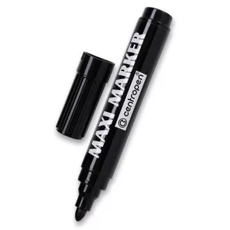 Značkovač Centropen 8936 Maxi Marker permanent čierny valcový hrot 2-4mm