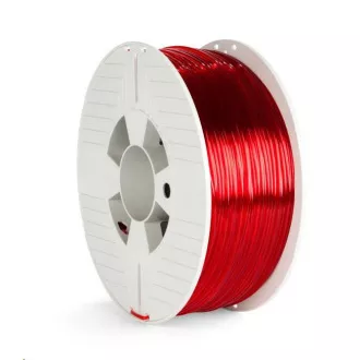VERBATIM 3D Printer Filament PET-G 2.85mm 1000g red transparent VERBATIM 3D Printer Filament PET-G 2.85mm 1000g red transparent