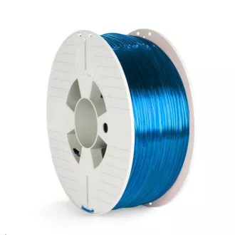 VERBATIM 3D Printer Filament PET-G 2.85mm 1000g blue transparent